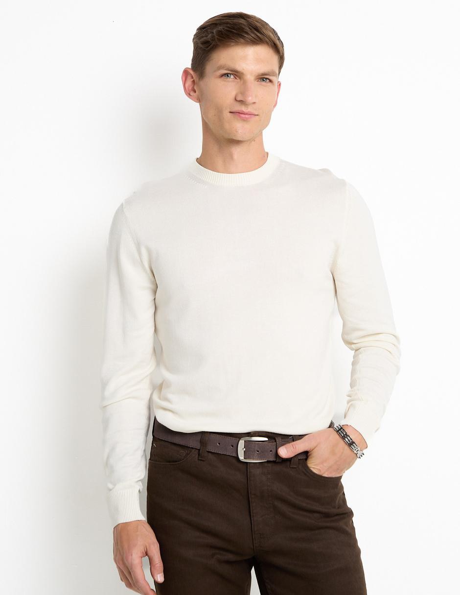 Suéter cuello redondo para hombre Suéter cuello redondo para hombre