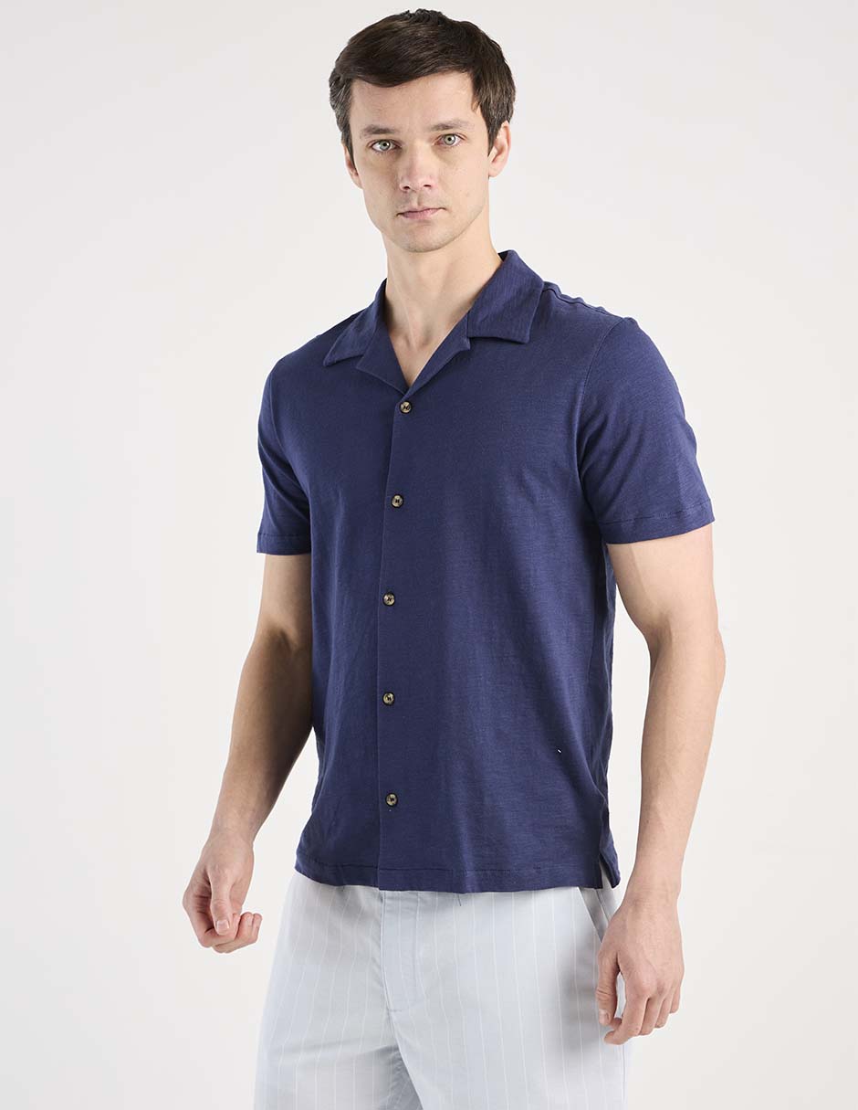 Camisa casual manga corta para hombre Camisa casual manga corta para hombre
