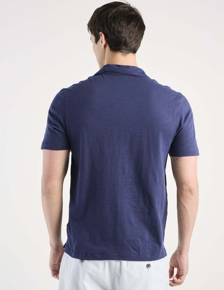 Camisa casual manga corta para hombre 6