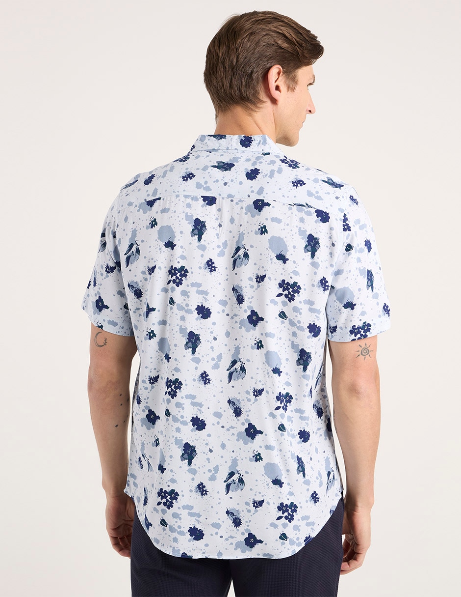Camisa casual manga corta para hombre 2