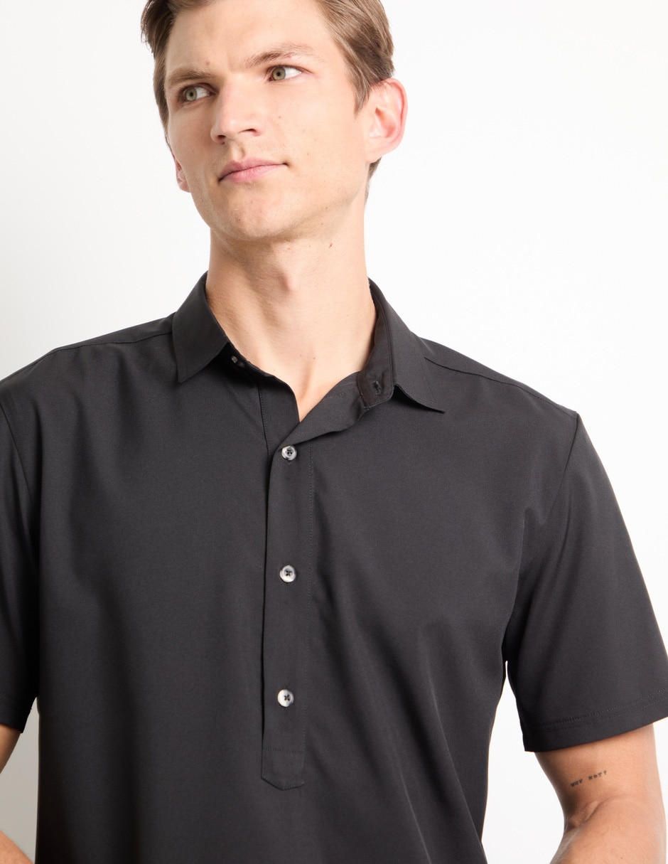 POLO COH25022-07 CONTEMPO LI, M, NEGRO