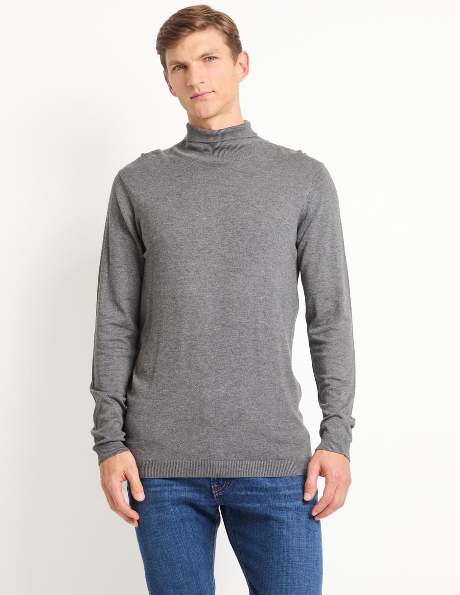 Sueter cuello alto para hombre Sueter cuello alto para hombre