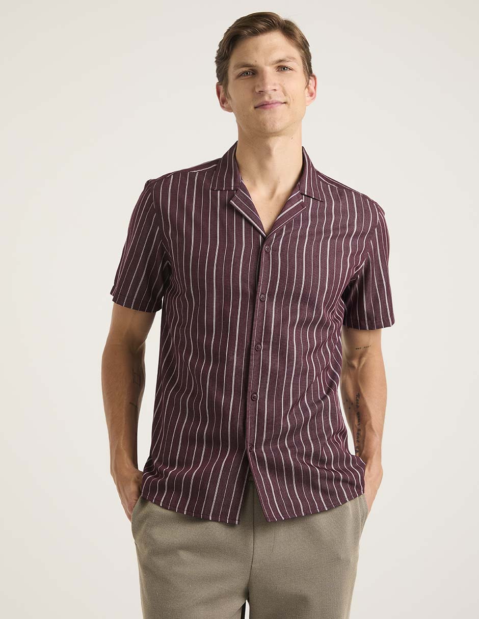 Camisa casual manga corta para hombre Camisa casual manga corta para hombre