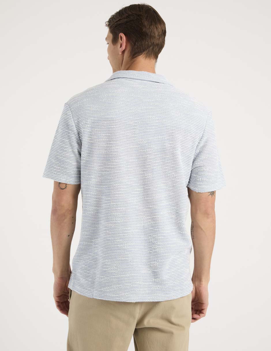 Camisa casual manga corta para hombre 2