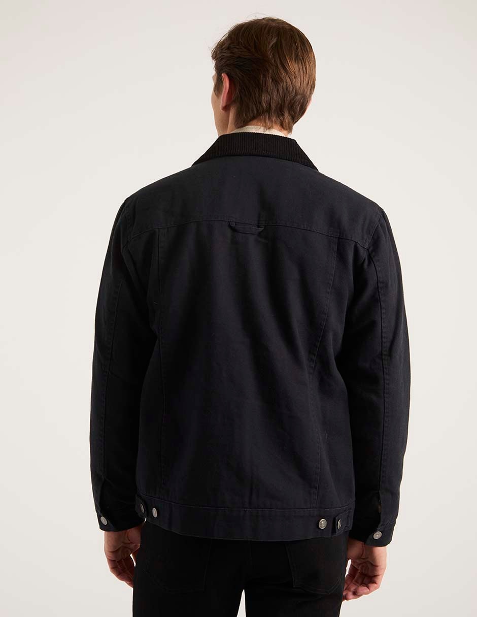 Chamarra casual con bolsillos para hombre 2