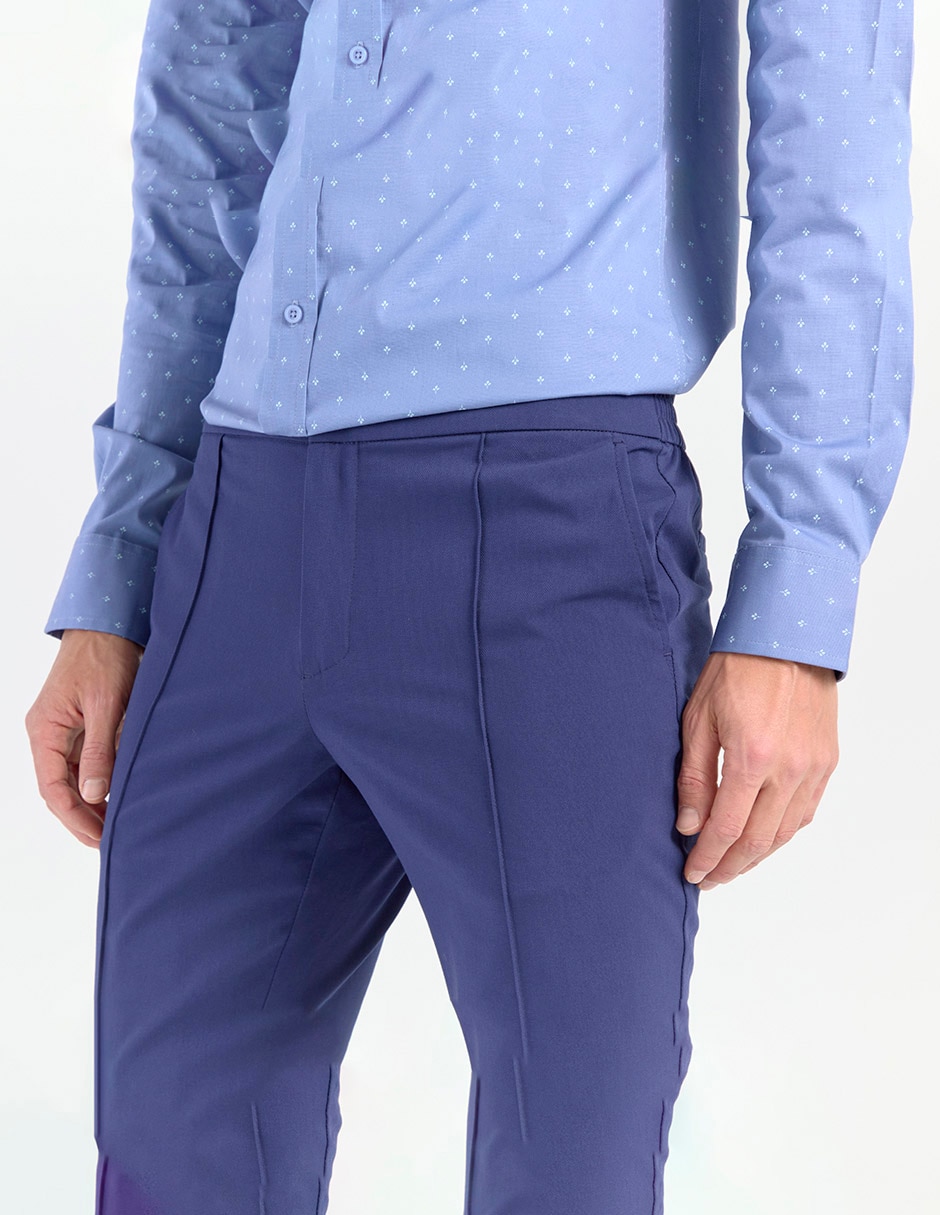 Pantalón jogger regular de algodón para hombre 4