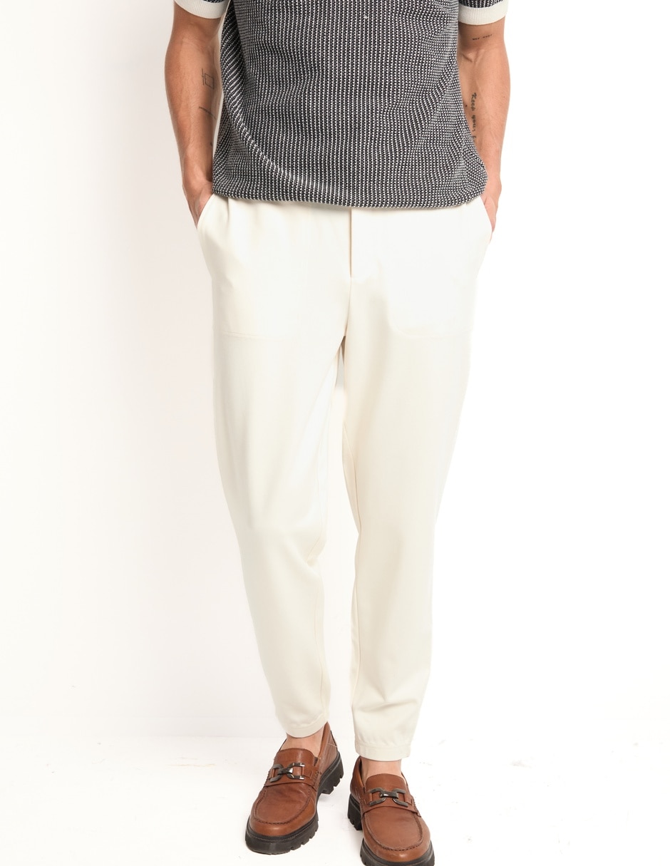 Pantalón recto para hombre