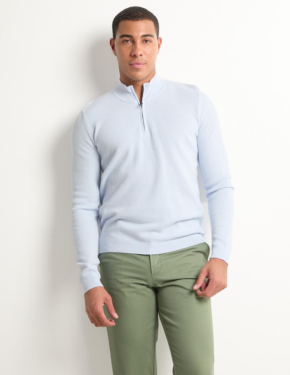 Suéter cuello alto para hombre
