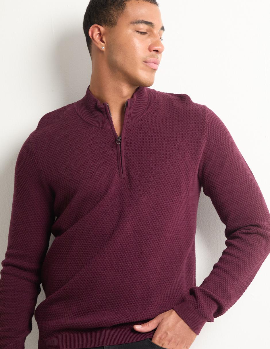 Suéter cuello alto para hombre 4