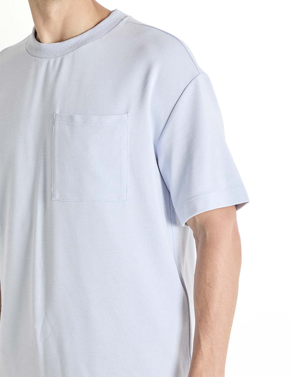 Playera cuello redondo para hombre 4