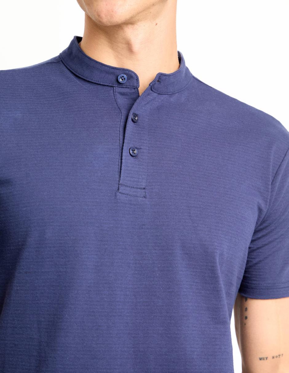 PLAYERA COH25065-09 CO, M, AZUL MARINO