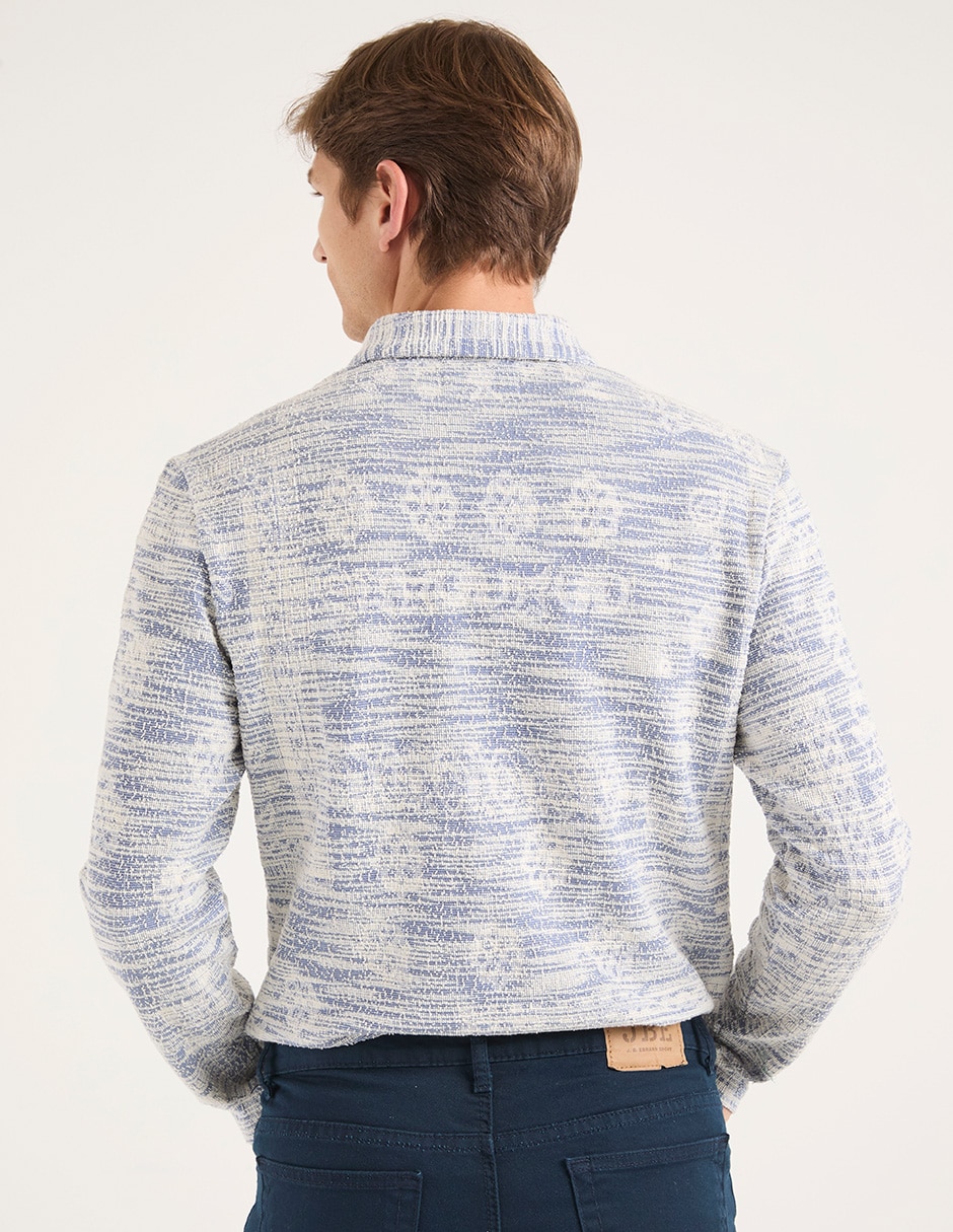 SOBRECAMISA COH25095-10, M, AZUL ACERO
