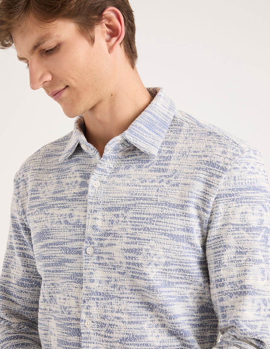 SOBRECAMISA COH25095-10, M, AZUL ACERO