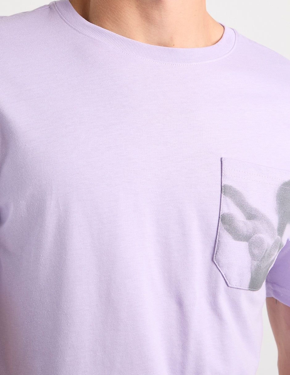 Playera cuello redondo para hombre 4