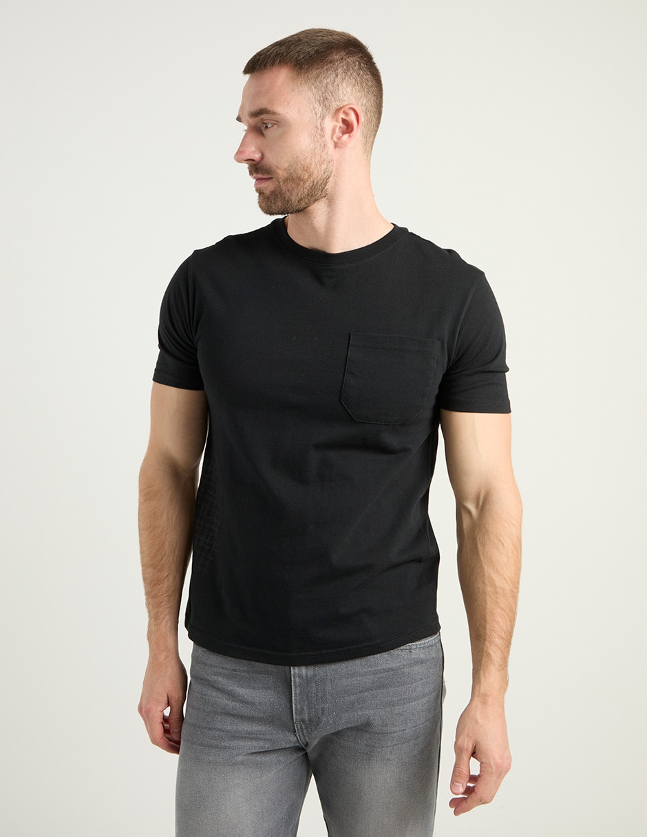 Playera cuello redondo para hombre