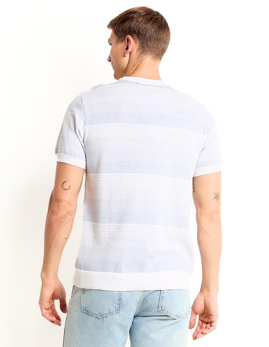 Playera cuello redondo para hombre 2