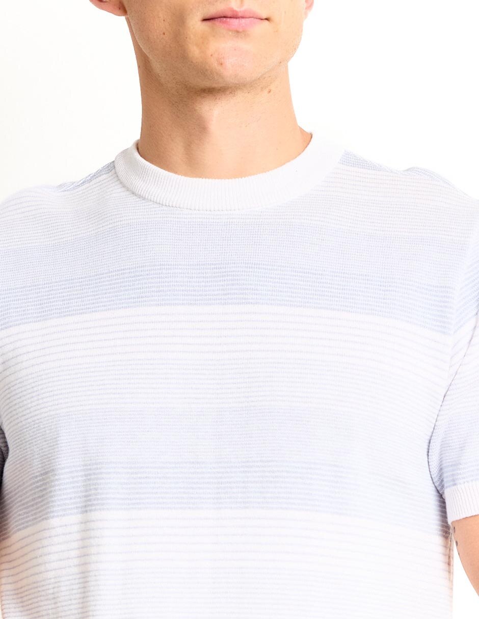 Playera cuello redondo para hombre 4