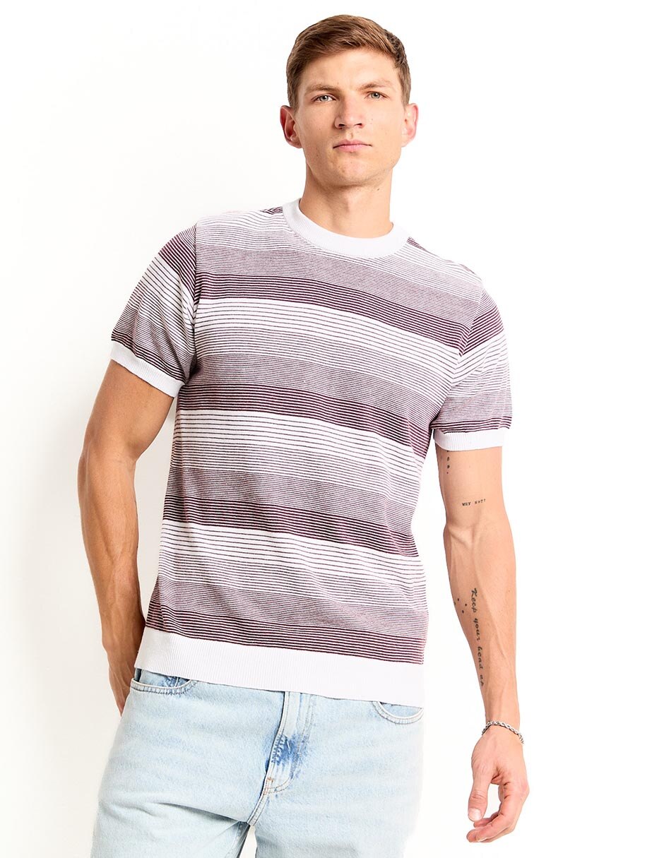 Playera cuello redondo para hombre Playera cuello redondo para hombre