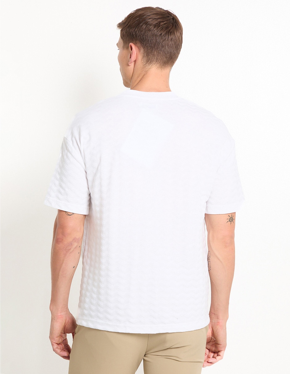 Playera cuello redondo para hombre 2