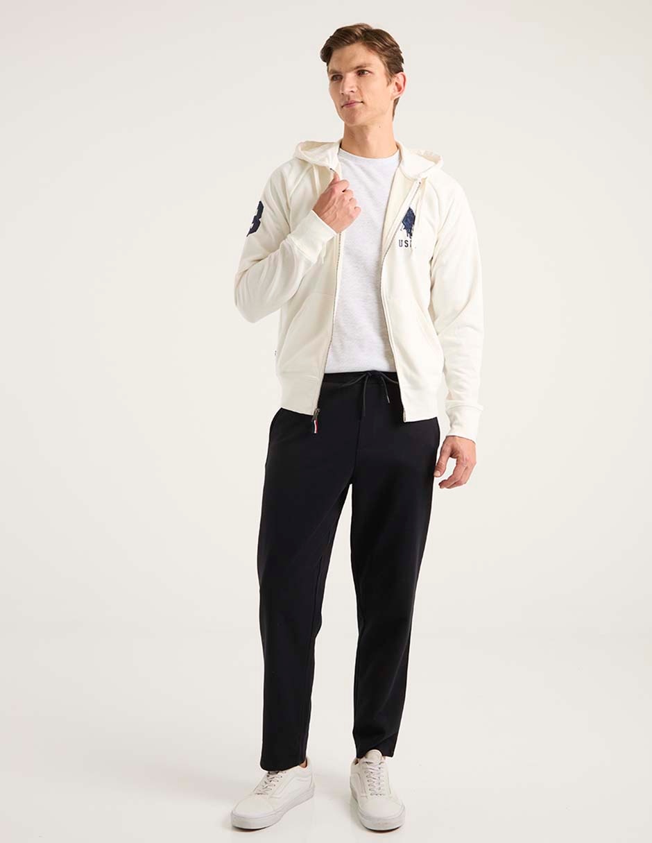 PANTALON JOGGER CONTEMPO, G, NEGRO LISO
