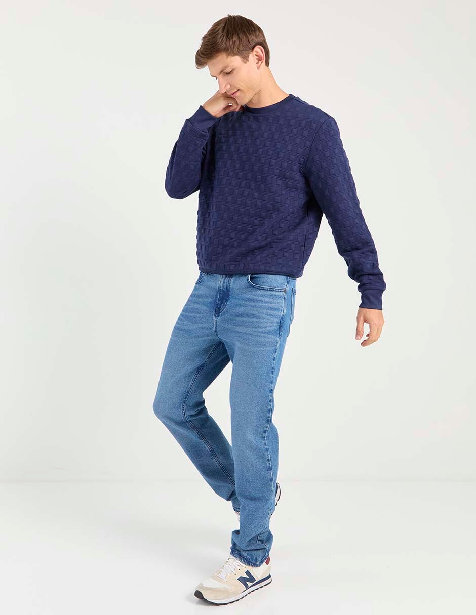 SUDADERA COH25111-11 C, M, AZUL MARINO