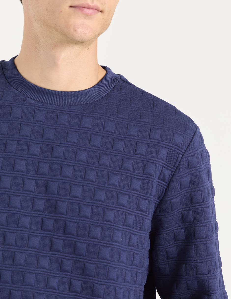 SUDADERA COH25111-11 C, M, AZUL MARINO