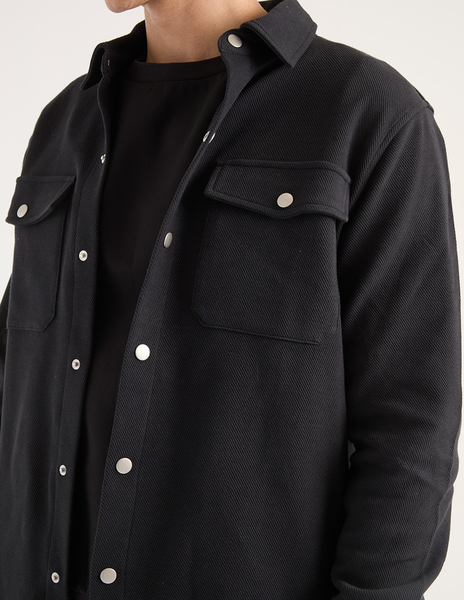 CHAMARRA CONTEMPO, M, NEGRO COH25165-11