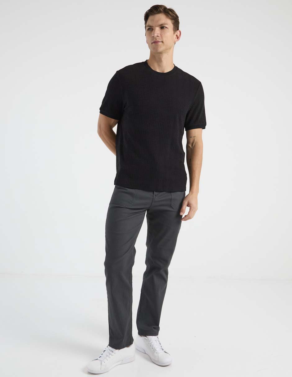 Playera cuello redondo para hombre 3
