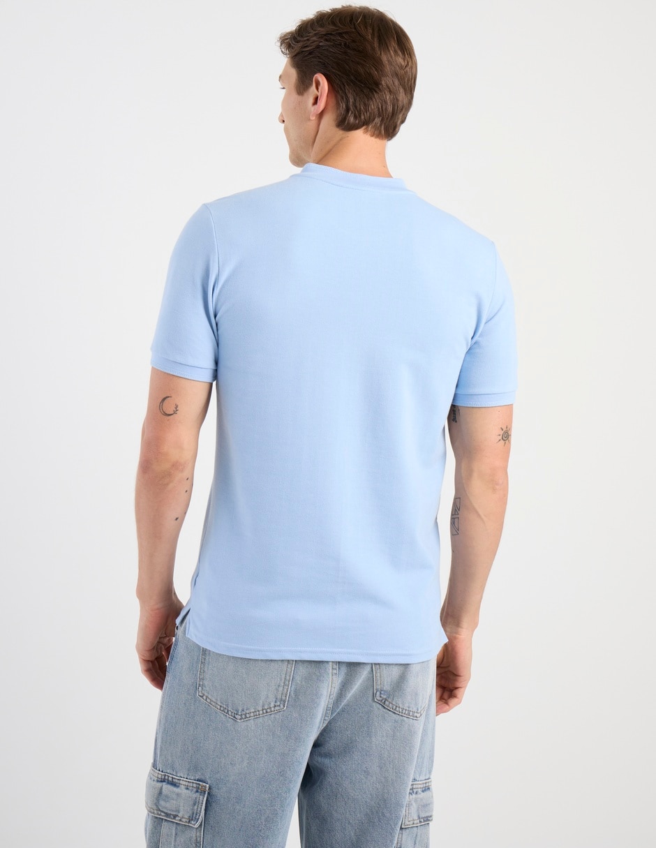 PLAYERA COH25161-10 CO, G, DENIM CLARO