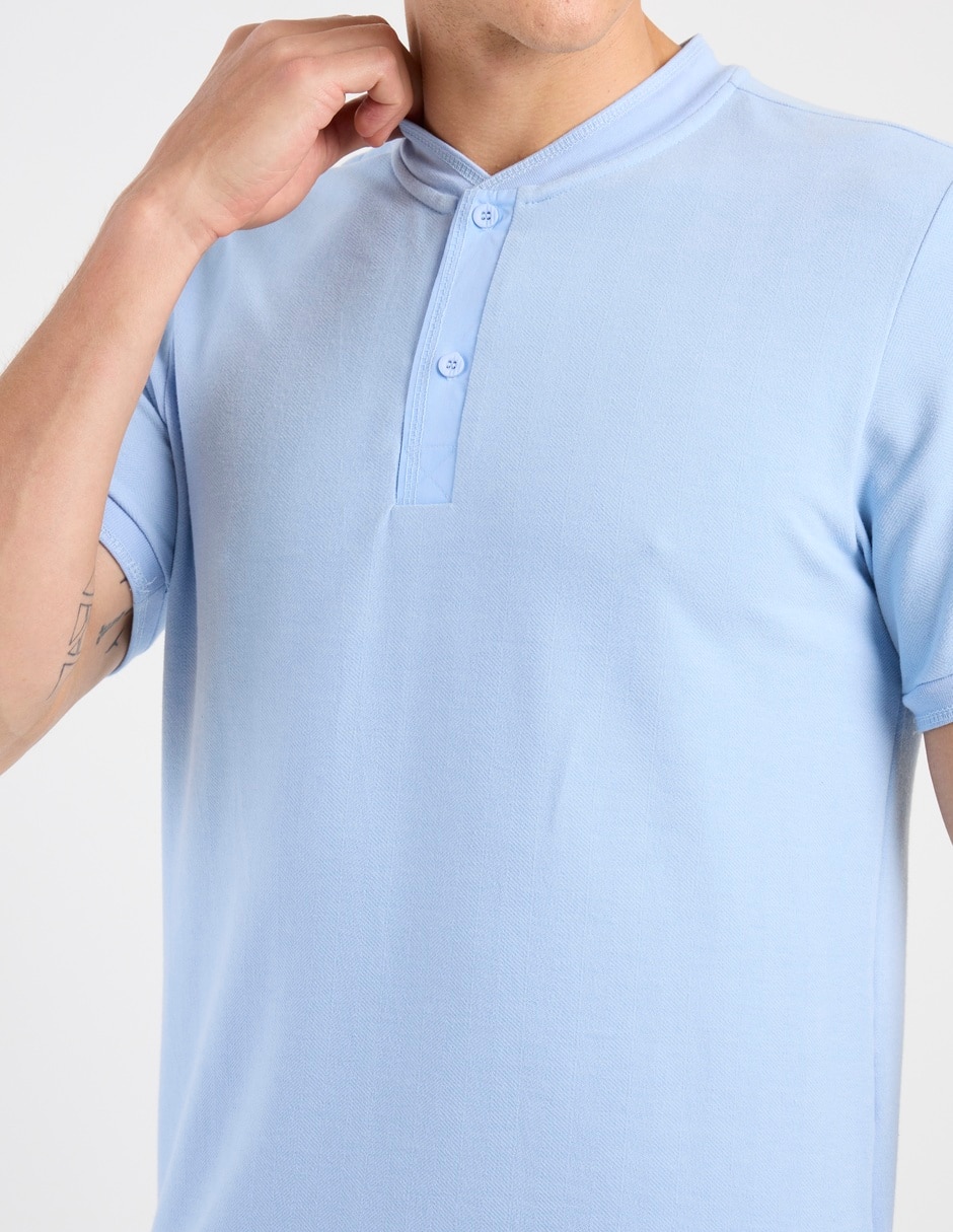 PLAYERA COH25161-10 CO, G, DENIM CLARO