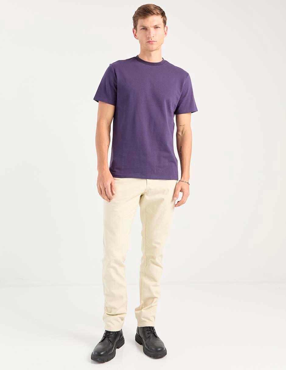 Playera cuello redondo para hombre 3
