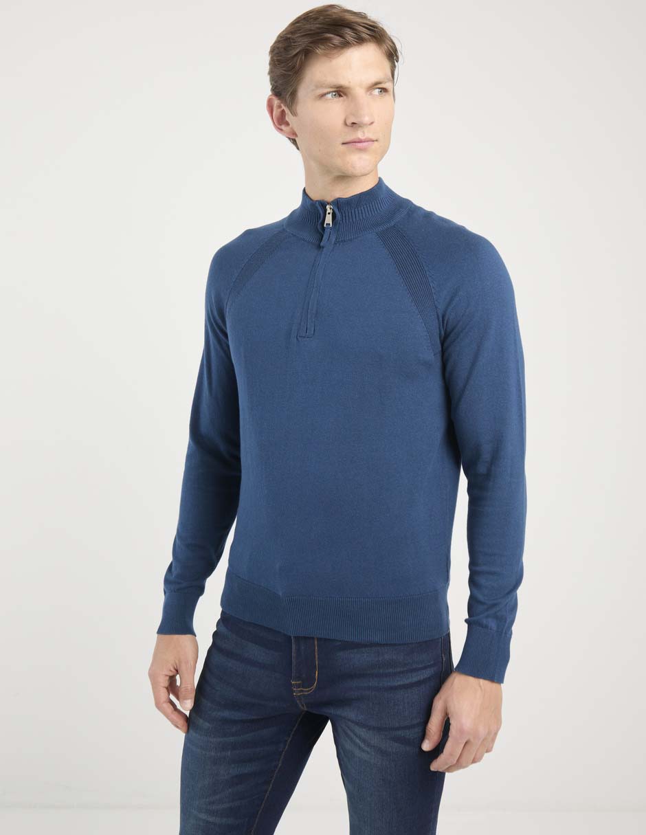 Suéter cuello alto para hombre