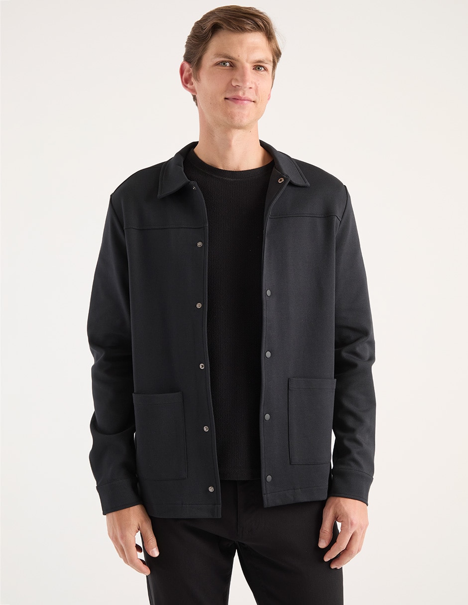 Sobrecamisa casual manga larga para hombre Sobrecamisa casual manga larga para hombre