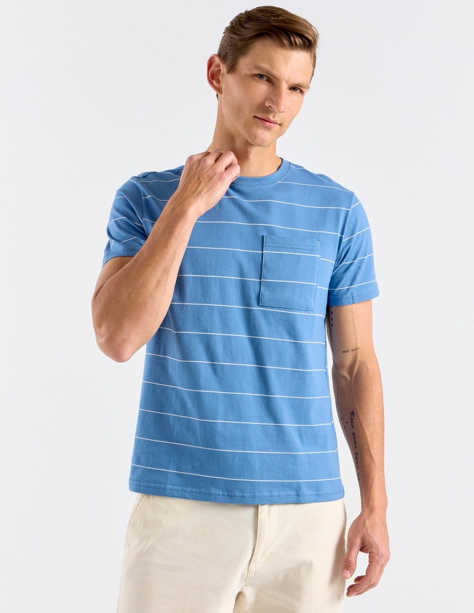 PLAYERA COH25148-09, M, ACERO INTENSO