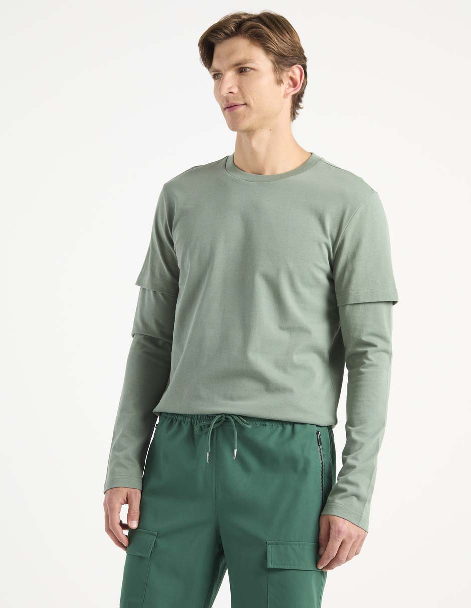 Playera cuello redondo para hombre Playera cuello redondo para hombre