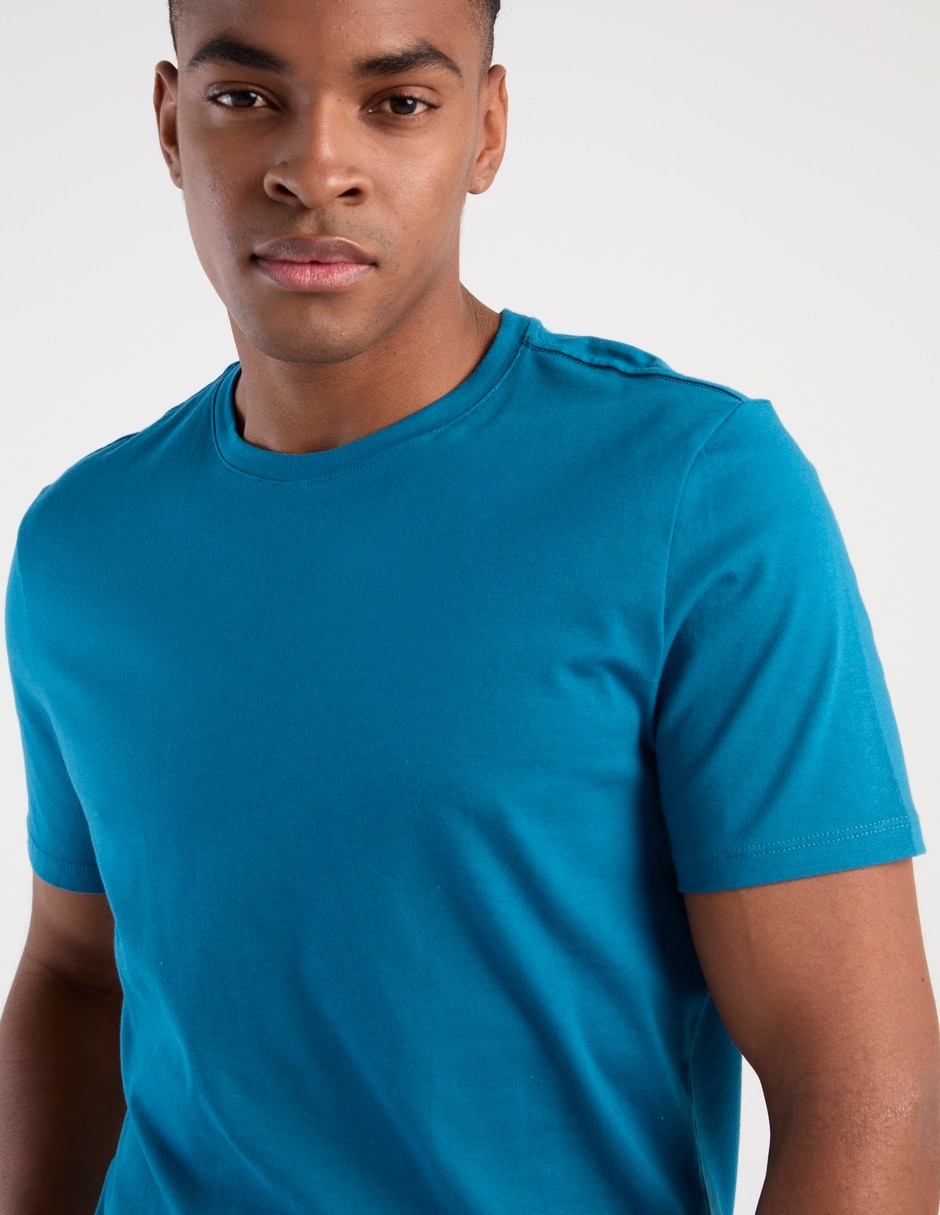 Playera cuello redondo para hombre 4