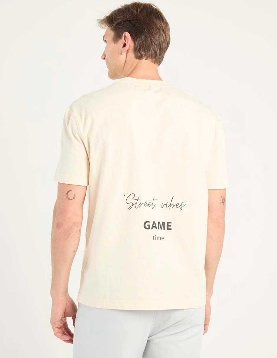 Playera cuello redondo para hombre 2