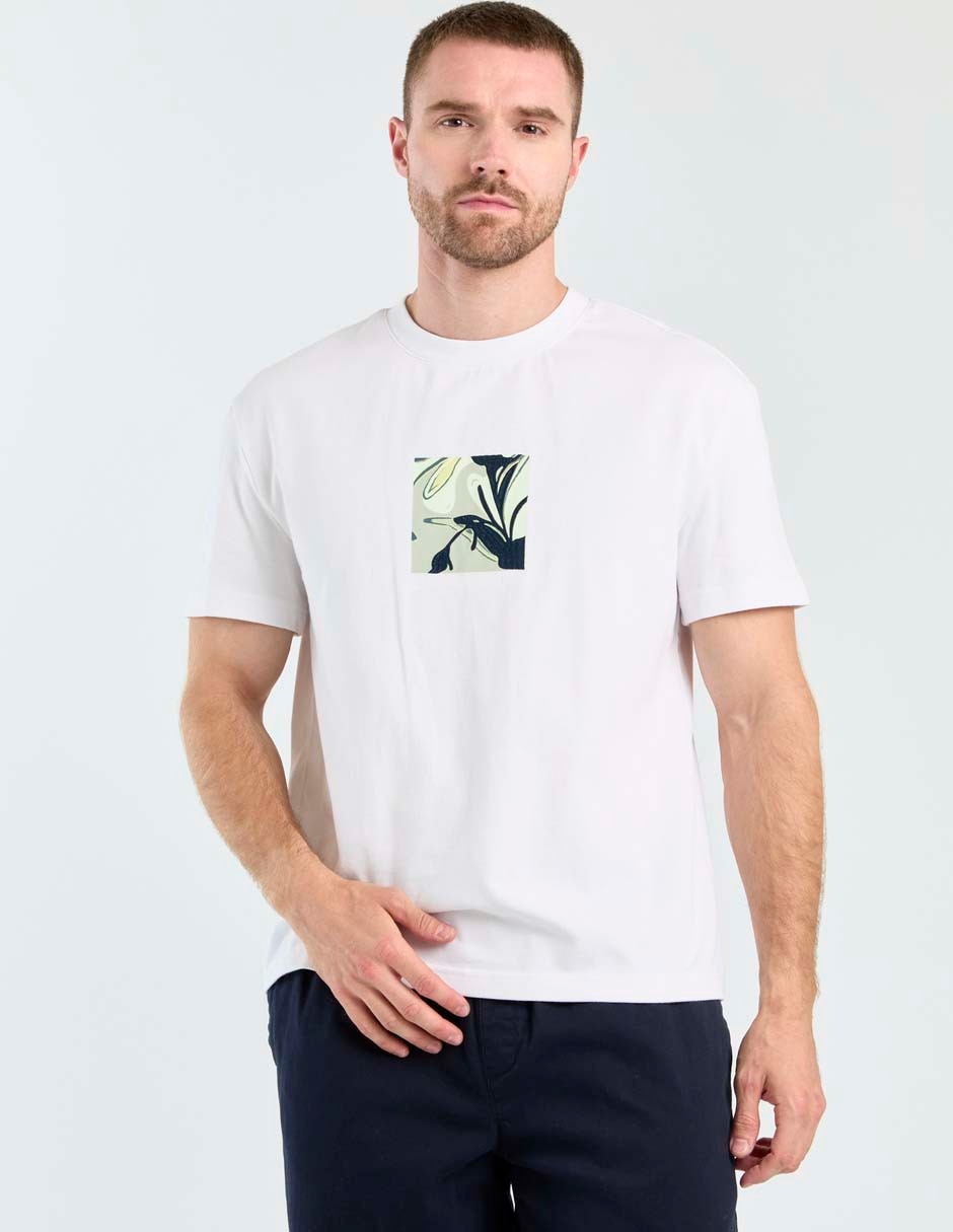 Playera cuello redondo para hombre