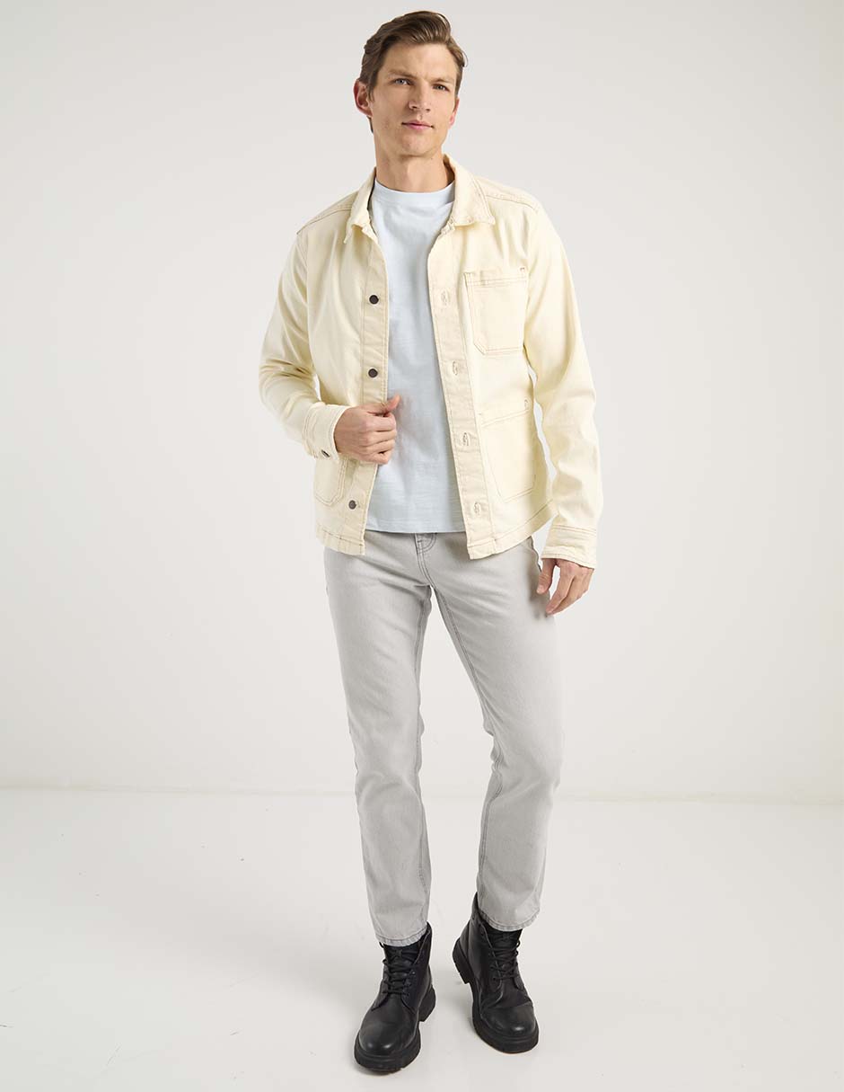 Chamarra denim de mezclilla para hombre 3