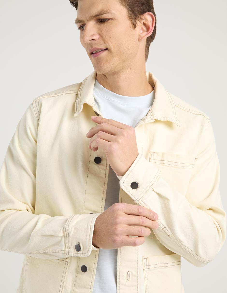 Chamarra denim de mezclilla para hombre 5