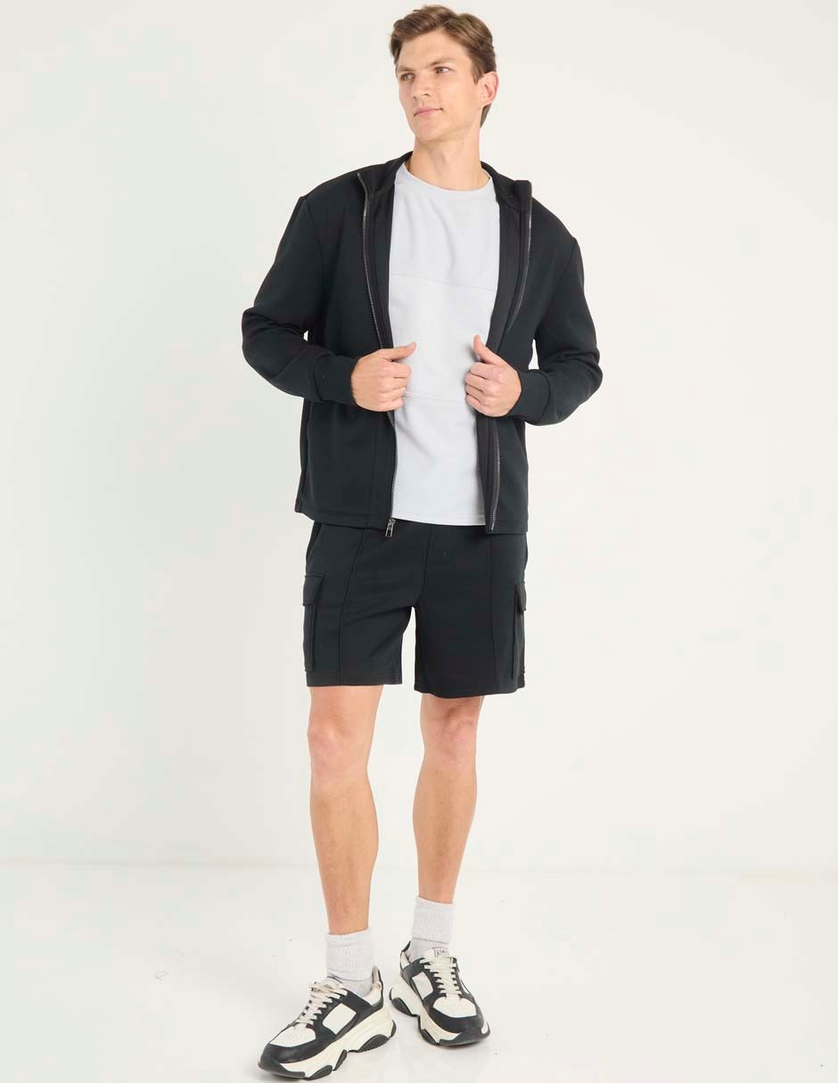 BERMUDA CONTEMPO, CH, NEGRO LISO COH259