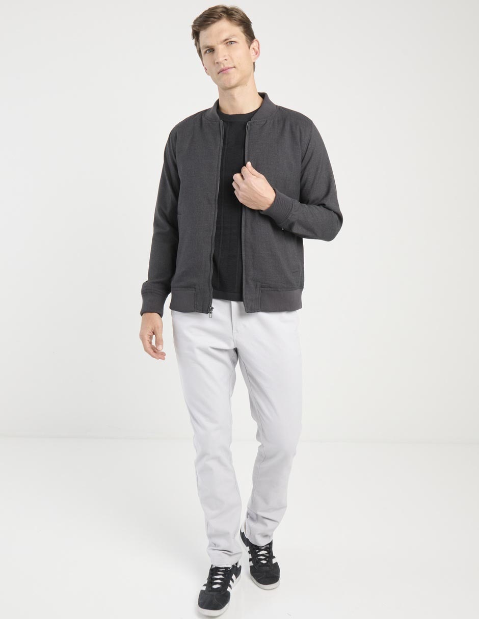 PANTALON CHINO CONTEMP, 32, GRIS CLARO