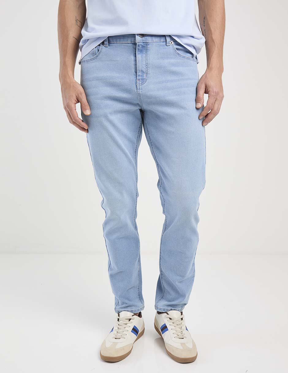 Jeans straight deslavado para hombre Jeans straight deslavado para hombre