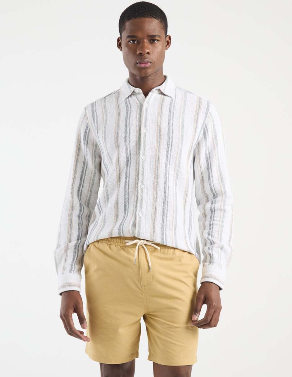 Bermuda de algodón para hombre