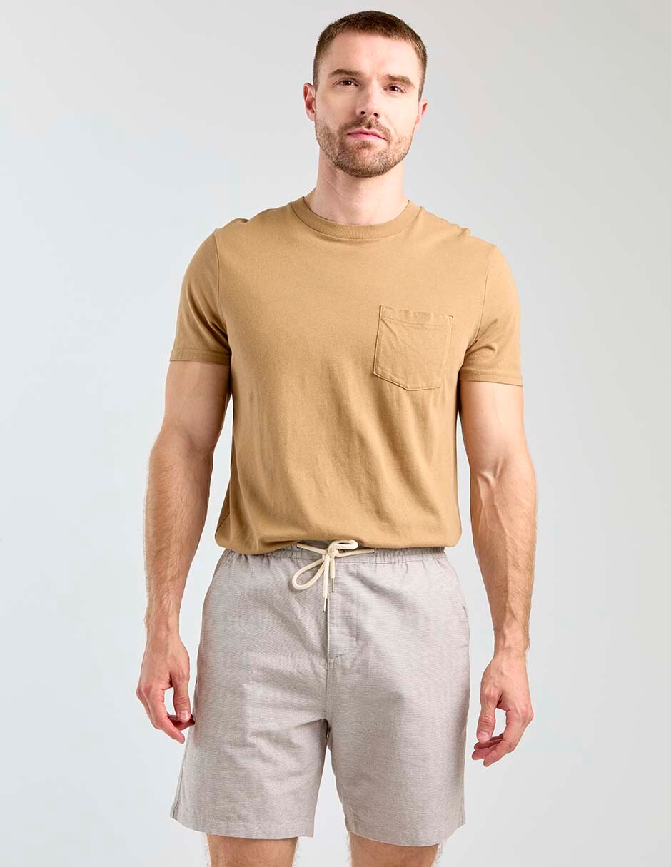 Bermuda de algodón para hombre