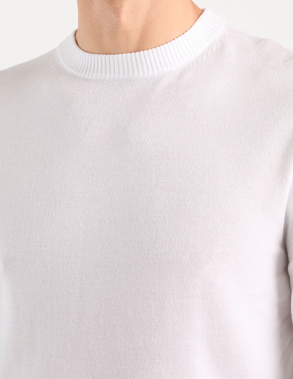 Suéter cuello redondo para hombre 4