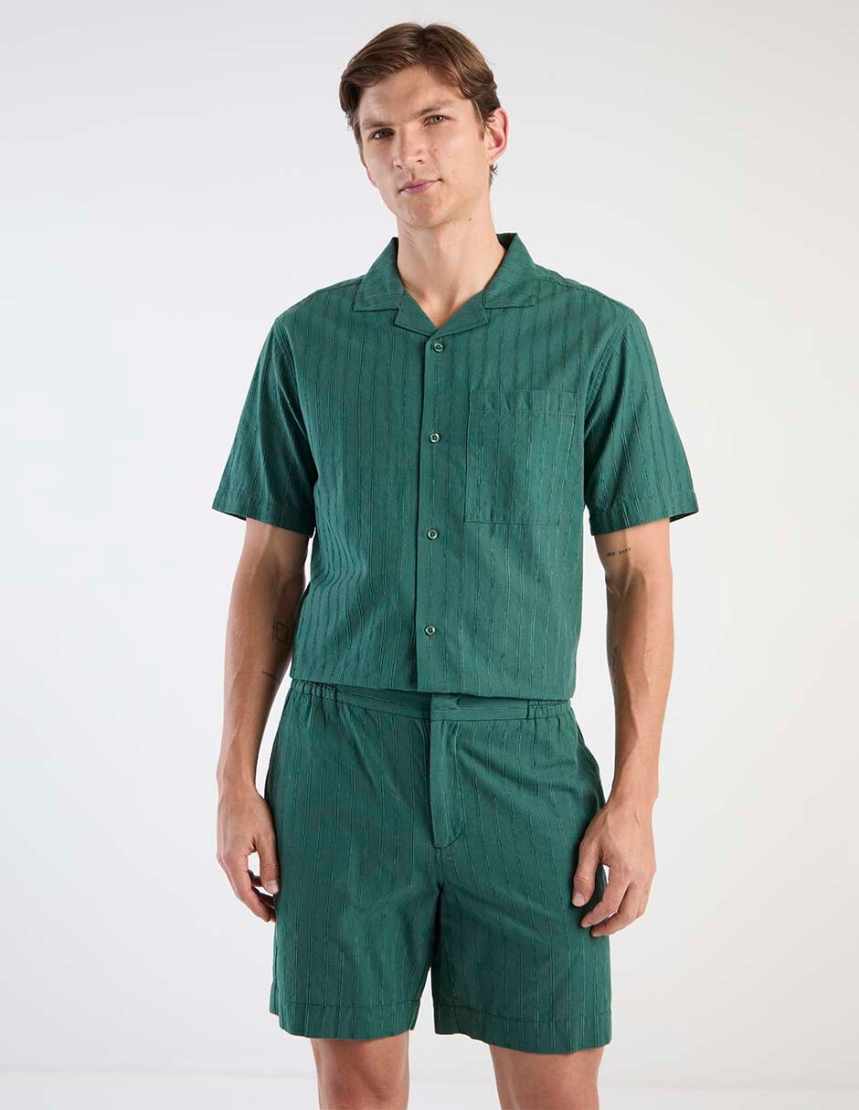 Bermuda de algodón para hombre Bermuda de algodón para hombre