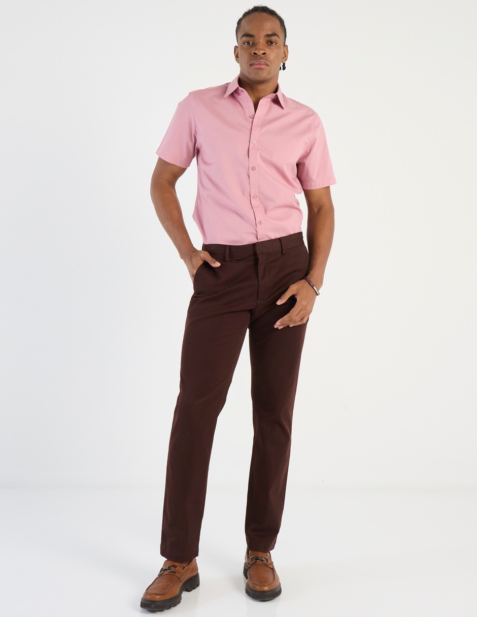 Camisa casual manga corta para hombre 3