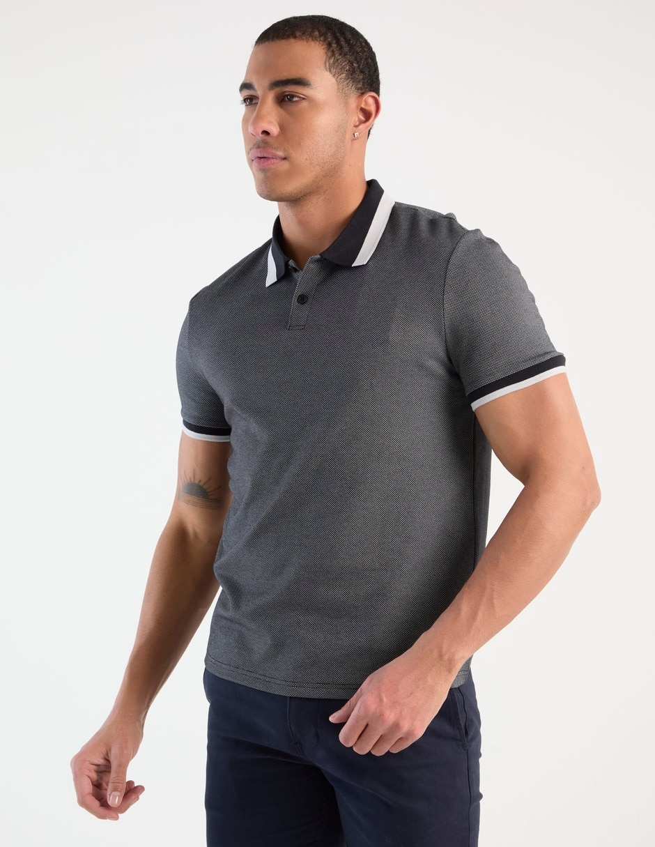 Playera tipo polo para hombre