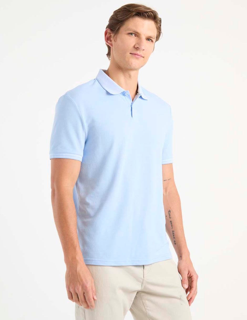 Playera tipo polo para hombre